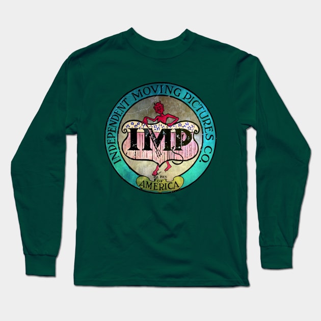 Independent Moving Pictures Co. est. 1909 Long Sleeve T-Shirt by INLE Designs